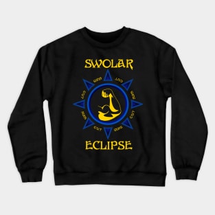 Funny Swolar Eclipse Suns Out Guns Out Crewneck Sweatshirt